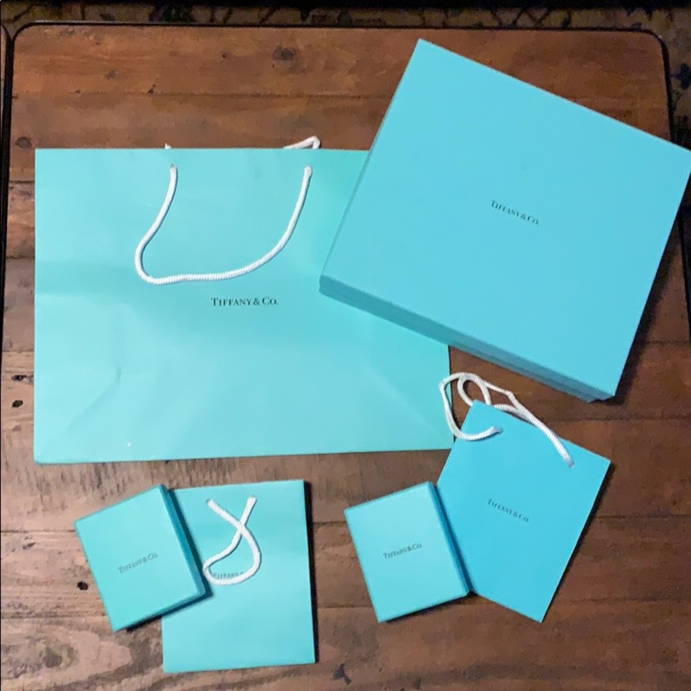 Tiffany Jewelry boxes and Bags